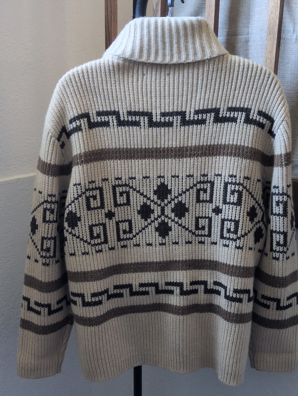 ✨Pendleton "The Original Westerley" The Dude Big Lebowski cardigan Size XL - Picture 5 of 8